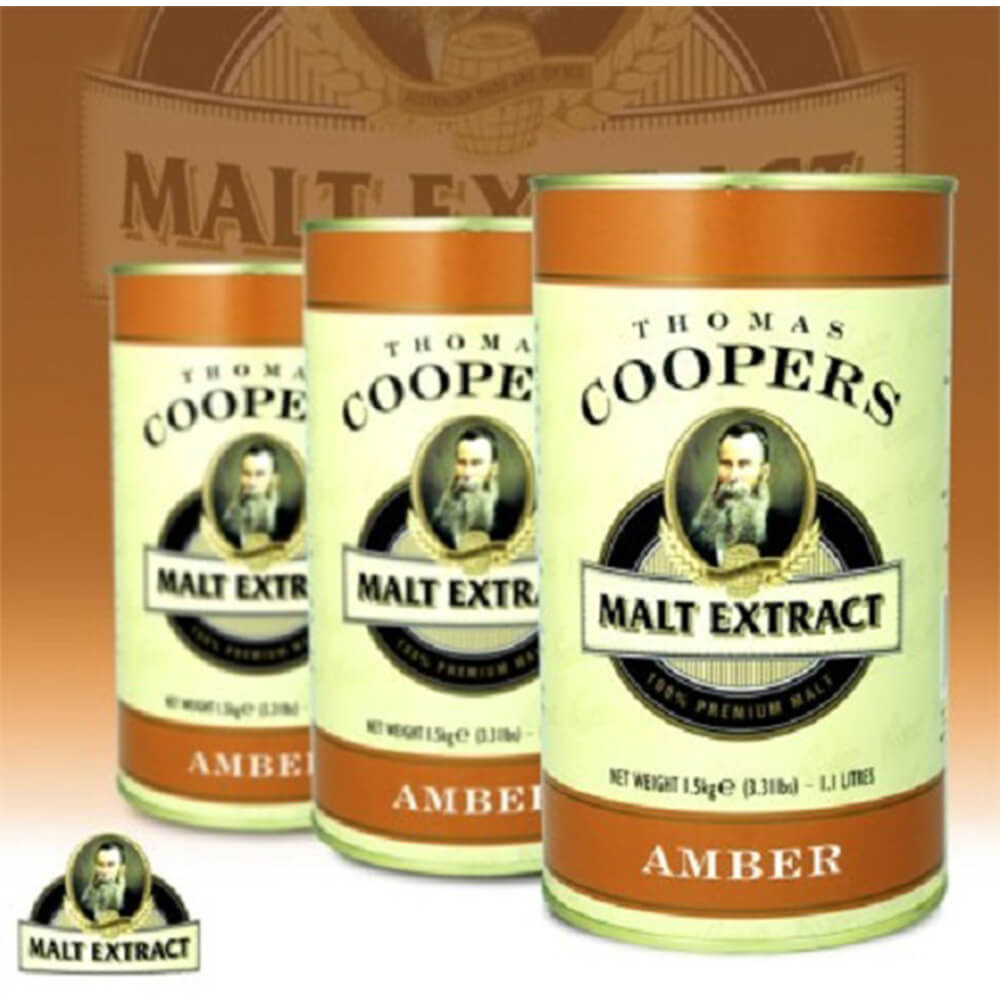 Coopers Amber Malt Extrac 1.5k