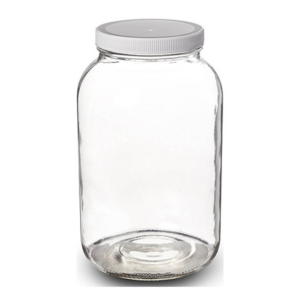 2lt Glass Jar w/Lid