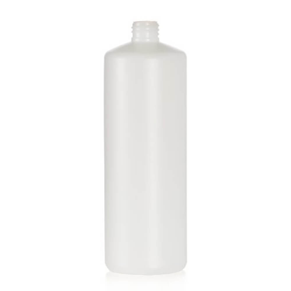 1L S 28/410 HDPE White Bottle