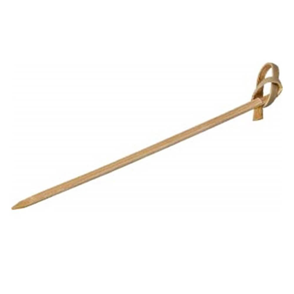 Bamboo Skewer Looped 18cm (250/pkt)