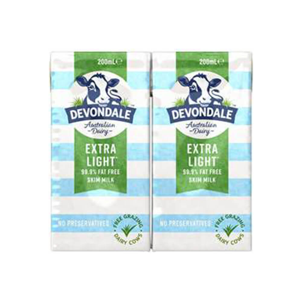 Devondale Skim Milk UHT 200ml (24/ctn)
