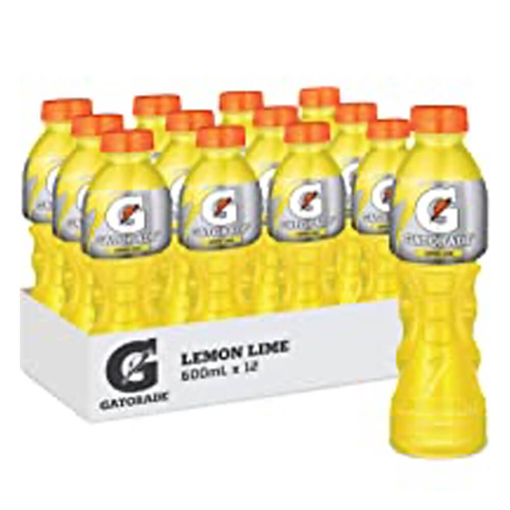 Gatorade Lemon/Lime 600ml (12/ctn)