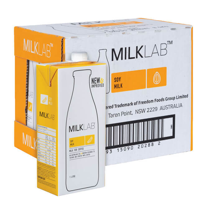 MilkLab Soy Milk 8x1L
