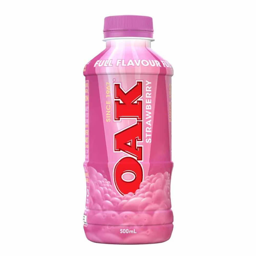 Oak Strawberry UHT 500ml (6/ctn)