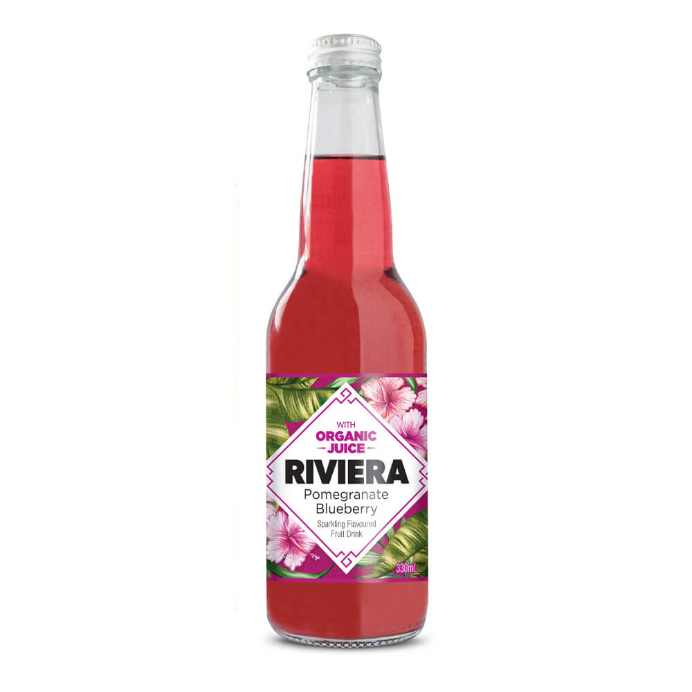 Riviera Pomegranate / Blueberry 330ml (18/Ctn)