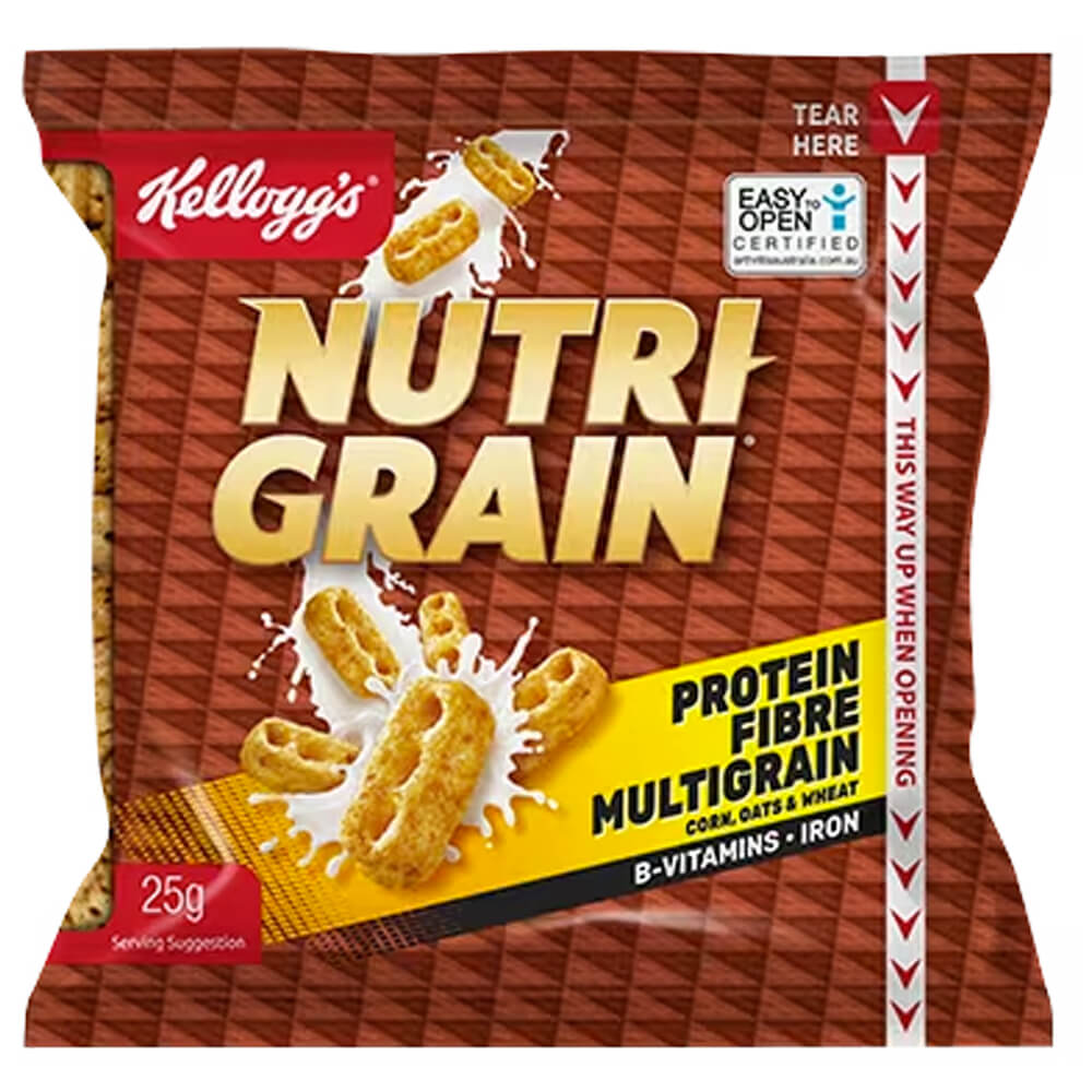 Kellogg Nutri Grain Sachet 30x25gm (30/ctn)