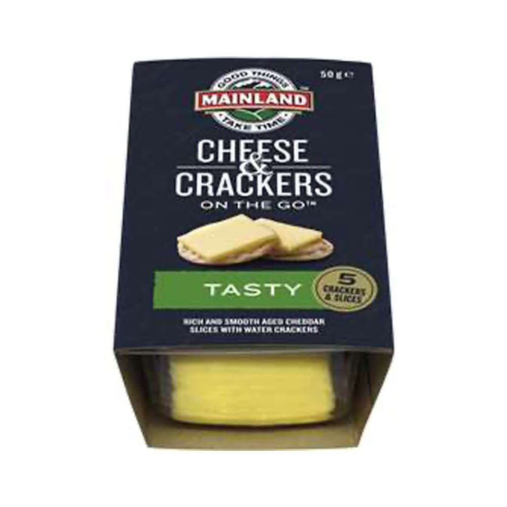 Mainland Tasty Cheese On The Go 50g (7/ctn) - Progressive Supplies