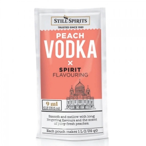 Still Spirits Peach Vodka Sachets 9ml