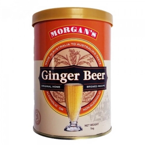 Morgans Ginger Beer 1kg Pouch Inc. 1x Morgans 3 gm  G.B. Yeast