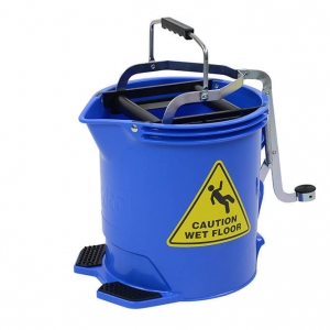 Edco 15L Wringer Mop Bucket Blue (2/ctn)
