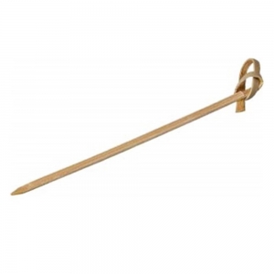 Bamboo Skewer Looped 18cm (250/pkt)