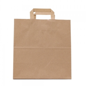 Medium Paper Bag with Flat Handle 340x320x145mm (250/ctn) (1/bag)