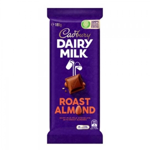 Dairy Milk Roast Almond Chocolate 180gm (14/ctn)
