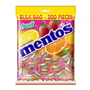 Mentos Fruit Bulk 540gm Bag (12/ctn)