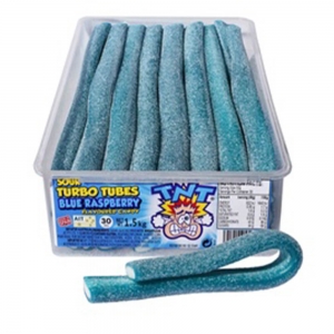 TNT Blue Raspberry Belts/Straps (200) (6 boxes per shipper)
