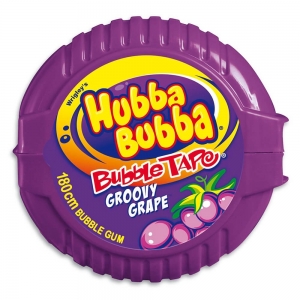 Hubba Bubba Tape Grape 56gm (12)