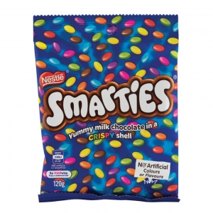 Nestle Smarties Hang Sell Bags 120gm (16)