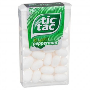 Tic Tac Peppermint 24gm (24/Box)