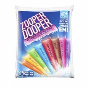 Zooper Dooper Water Ice Cosmic 24x70ml  (6/ctn)