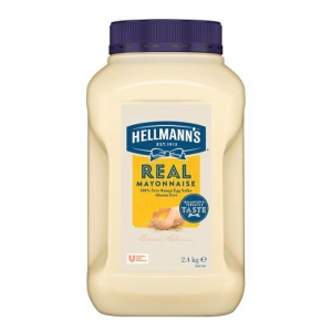 Hellman Mayonaise Real 2.4kg Naturally Gluten Free (4/ctn)