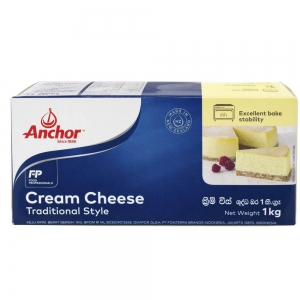 Anchor Cream Cheese Blocks 1kg (12/ctn)