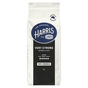 Harris Very Strong Coffee Beans 3 Bag per Carton