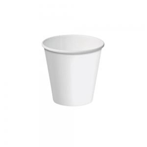 Cup Paper White 6oz Aqueous Lined Plastic Free (1000/ctn) (100/SLV)