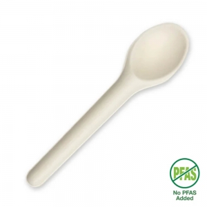 15cm Plant Fibre Spoon White (1000/ctn)