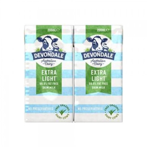 Devondale Skim Milk UHT 200ml (24/ctn)
