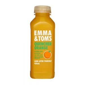 Emma and Toms 450ml Quencher Orange (10/ctn)