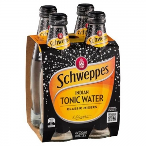 Schweppes Tonic Water 4x300ml (6/ctn)