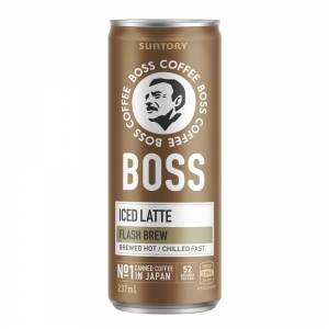 Boss Iced Latte 237ml 12/ctn