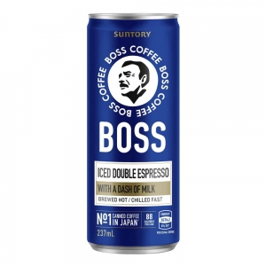 Boss Iced Double Espresso 237ml 12/ctn