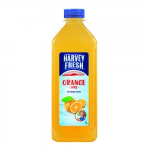 Harvey Fresh Orange Juice 1L (6/Ctn)