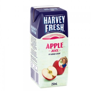 Harvey Fresh Long Life Apple Juice UHT 250ml (24/Ctn)