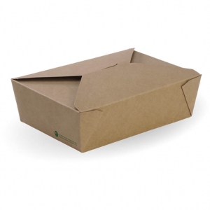 Biopak Large Bioboard Lunch Box (200ctn  50sleeve)