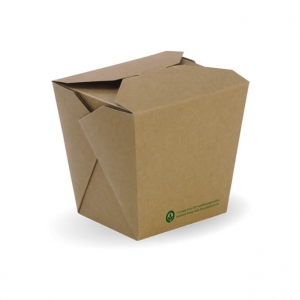 Biopak 780ml  26oz Bioboard Noodle Box (500/ctn)