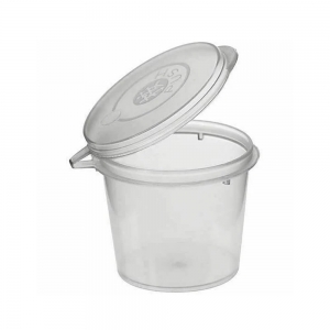 Sauce Cup with Hinged Lid 45ml 50/slv (1000/ctn)