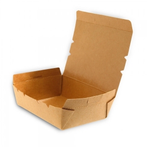 Kraft Lunch Box #4 180x120x50mm 50/slv (200/ctn)