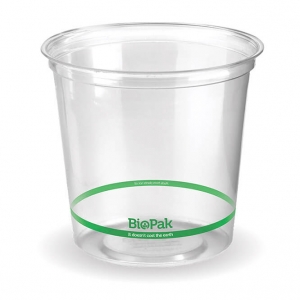 Biopak 700ml Clear Bio Bowls (500)