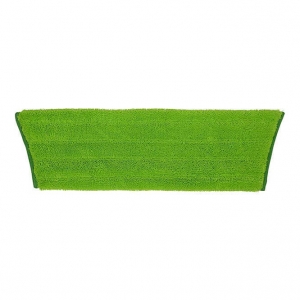 Edco Enduro Microfibre Flat Mop Refill Pad 40 cm Green (Cart 8/Slv) (Slv 6/Each)