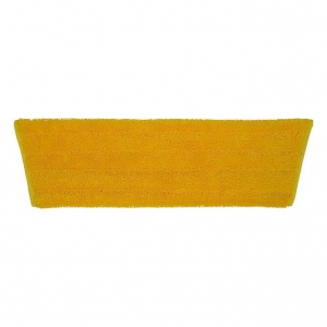 Edco Enduro Microfibre Flat Mop Refill Pad 40 cm Yellow (Cart 8/Slv) (Slv 6/Each