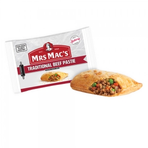 Mrs Macs Pastie Trad Beef 165gm (12/ctn)