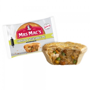 Mrs Macs Chicken and Vegetable Pie 175gm (12/ctn)