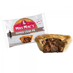 Mrs Macs Pepper Steak Pie 175gm (12/ctn)