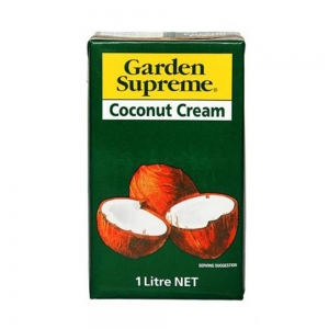Garden Supreme Coconut Cream Tetra Pak 1lt (12/ctn)