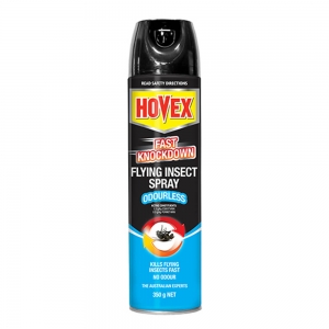 Hovex FAST KNOCK DOWN Flying Insect Killer Odourless 350g (12/ctn)