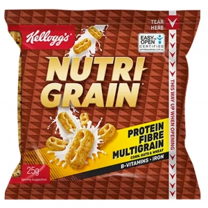 Kellogg Nutri Grain Sachet 30x25gm (30/ctn)