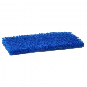 Edco Power Pad Blue - Glomesh Glitterpad 250mm x 115mm (10/pkt)(50/ctn)