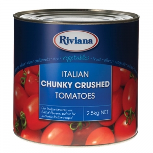 Riviana Italian Chunky Crushed Tomatoes 2.5kg (6/ctn)